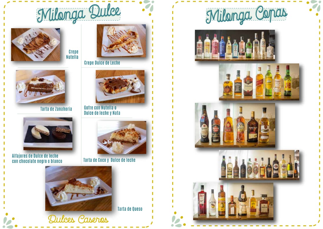 postres Milonga